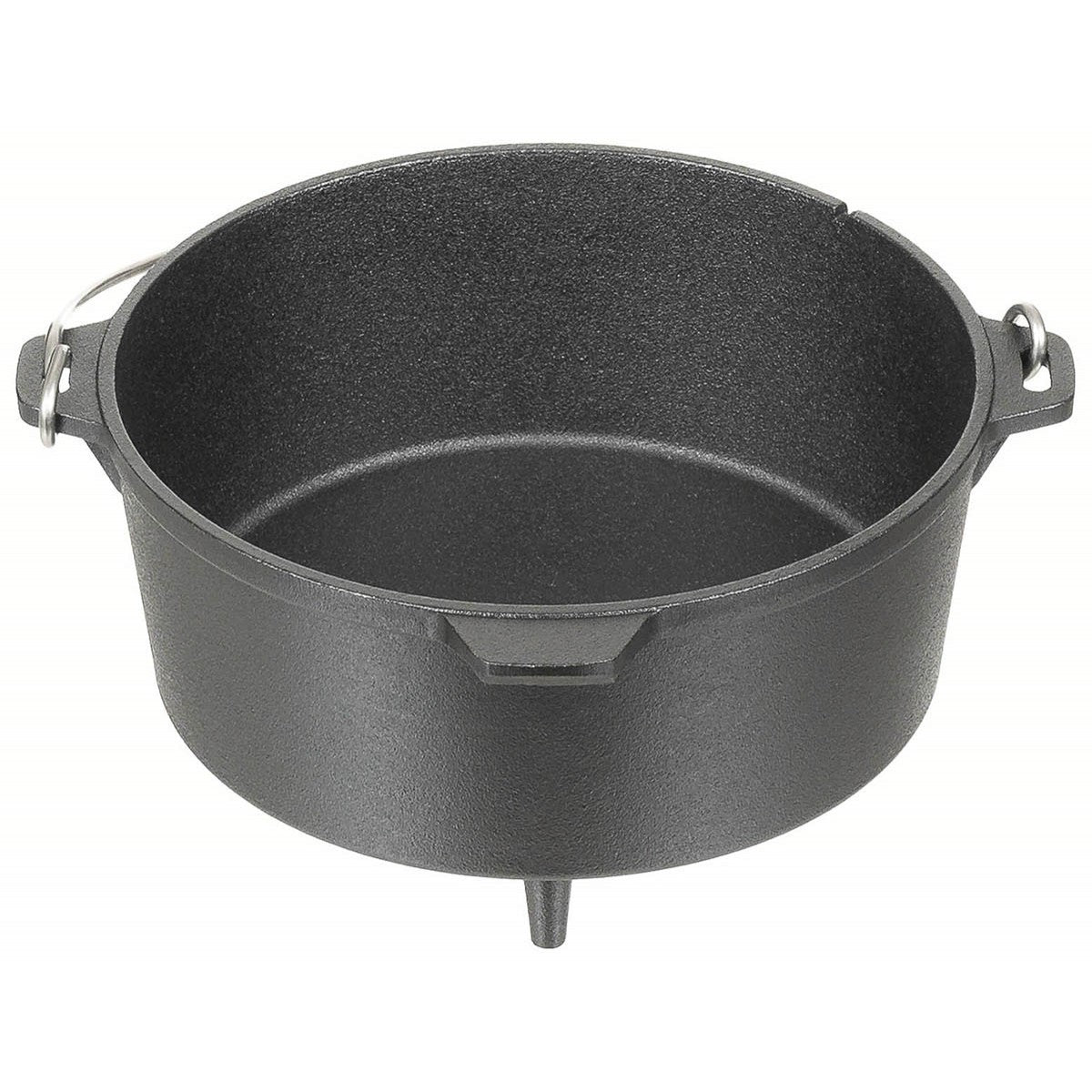 Feuertopf, "Dutch Oven", Gusseisen, ca. 3,8 l-Essen/Trinken/Kochen-Krisenbedarf