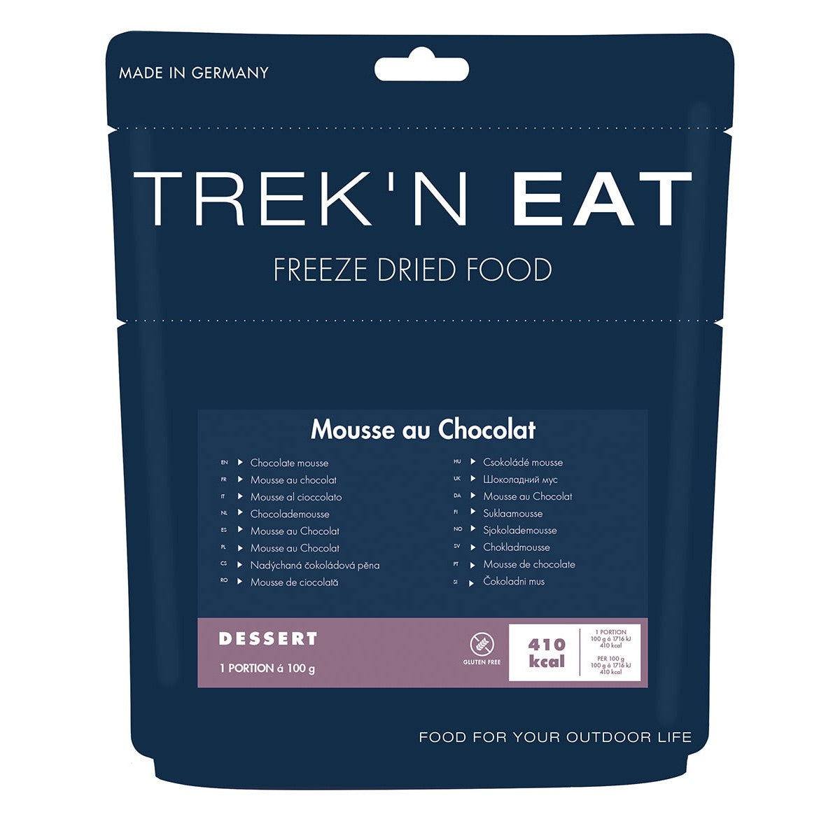 Trek 'n Eat, Mousse au Chocolat