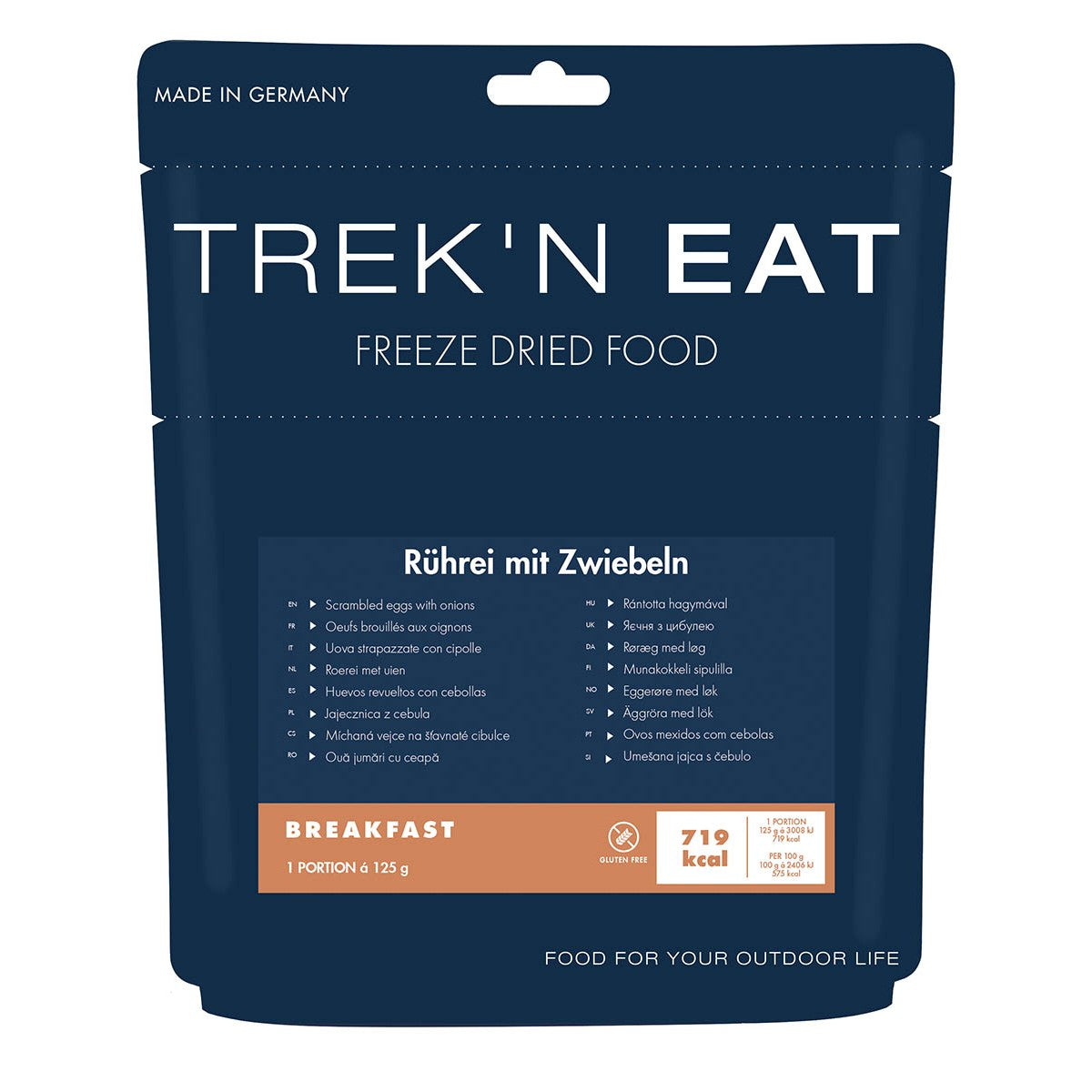 Trek 'n Eat, Rührei mitZwiebeln