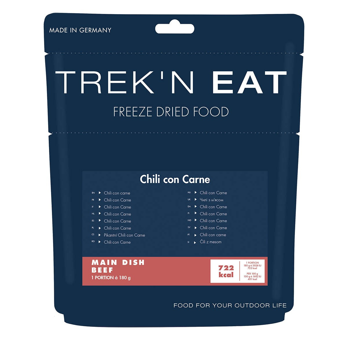 Trek 'n Eat, Chili con Carne, 7%
