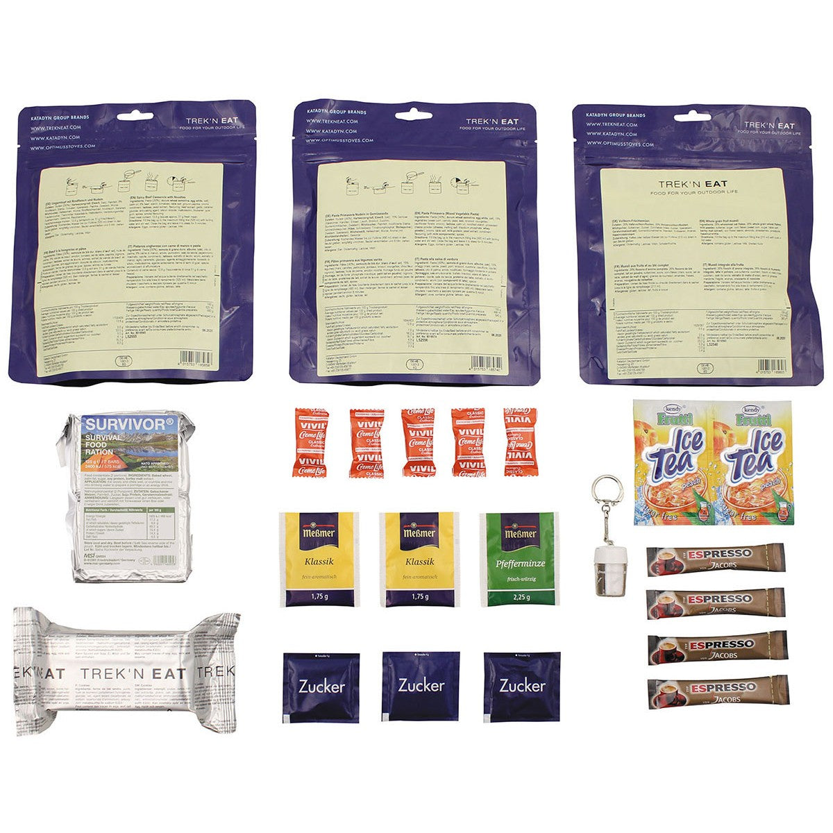 Trek 'n Eat, Tagesration, "Typ I"