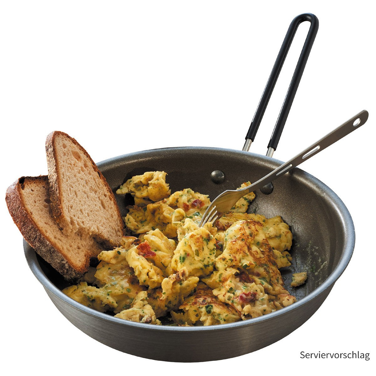 Trek 'n Eat, Rührei mitZwiebeln