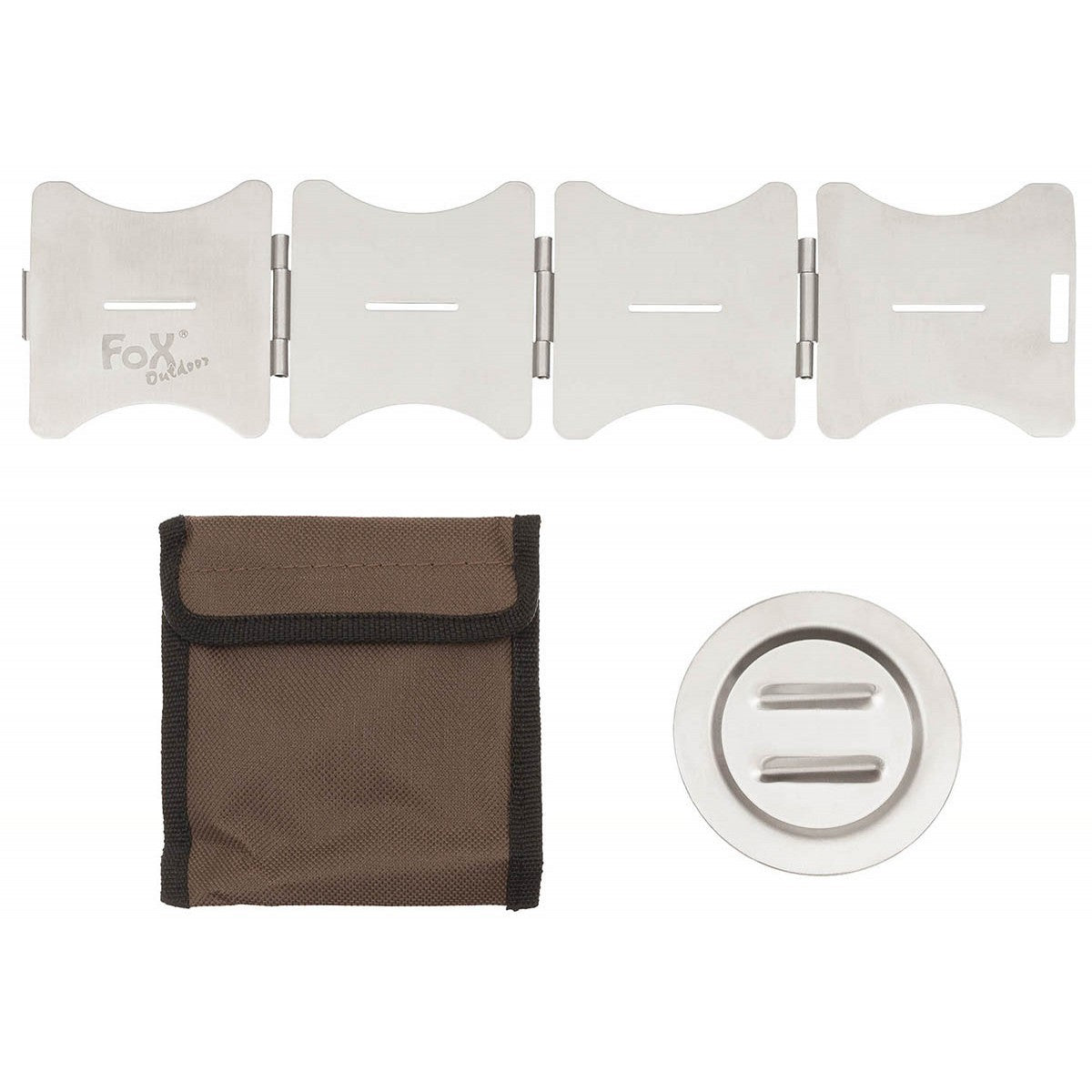 Kochständer, faltbar, Edelstahl