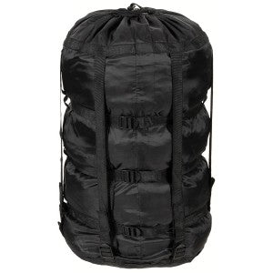 US Kompressionssack, schwarz, "Modular", für Schlafsack