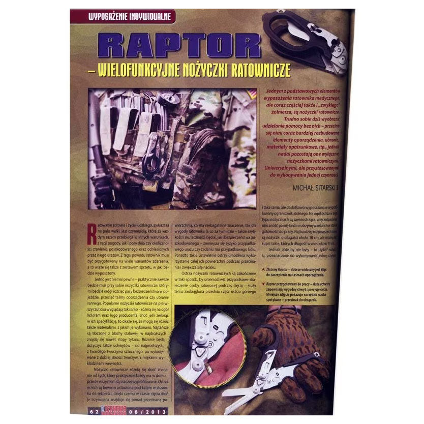 Leatherman - Raptor Rescue - Multitool mit Holster - Black