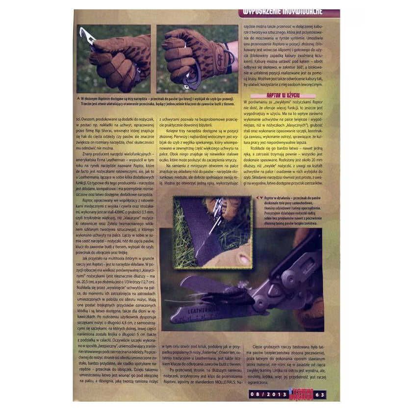 Leatherman - Raptor Rescue - Multitool mit Holster - Black