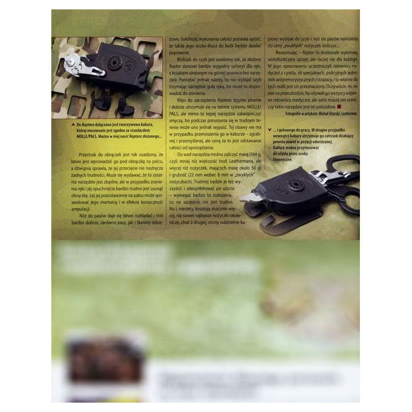 Leatherman - Raptor Rescue - Multitool mit Holster - Black