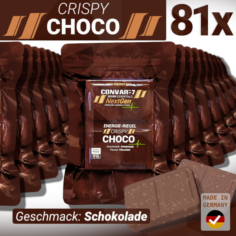 CONVAR-7 NextGen Energy Bar - Crispy Choco (120g) 81x