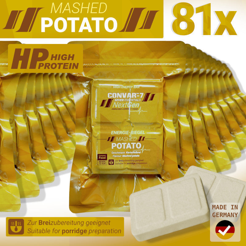 CONVAR-7 NextGen Energy Bar - Mashed Potato (120g) 81x