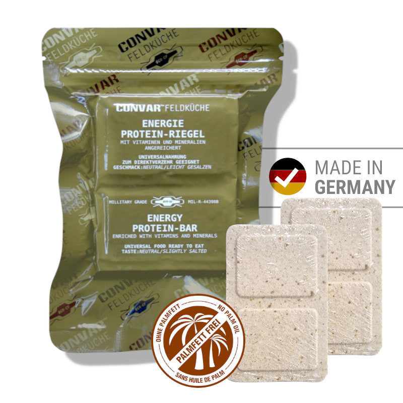 CONVAR™ Feldküche Energie Protein-Riegel (120g) MILITARY GRADE 81x