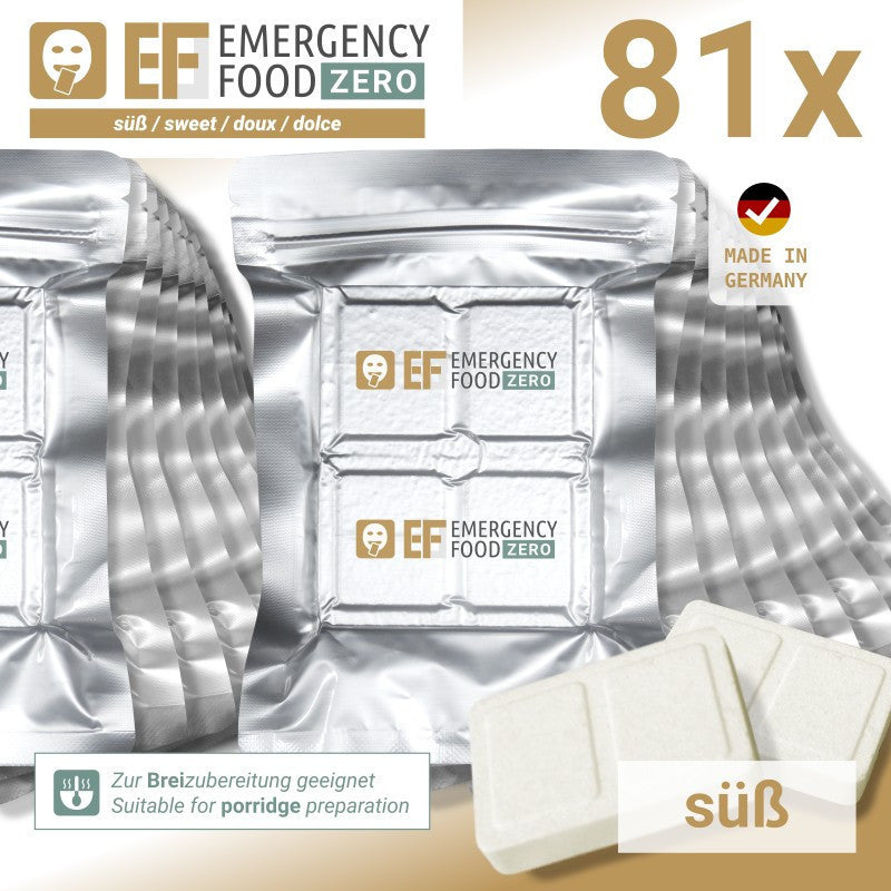 EF Energie-Notration Zero Gluten: süß (120g) 81x