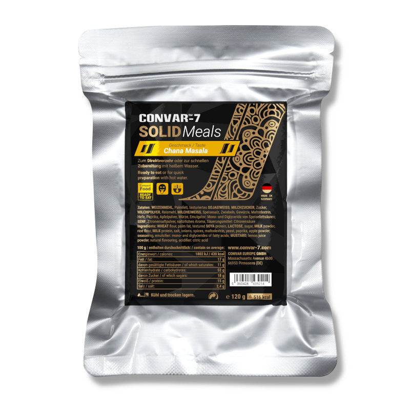 CONVAR-7 Solid Meals Chana Masala (120g) 81x