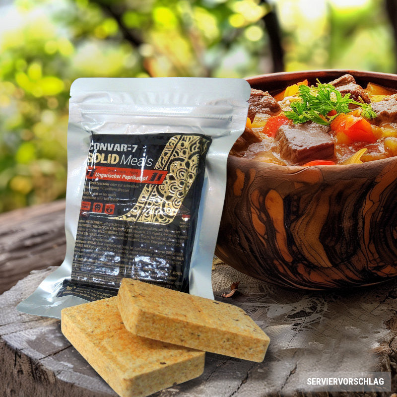 CONVAR-7 Solid Meals Ungarischer Paprikatopf (120g) 81x