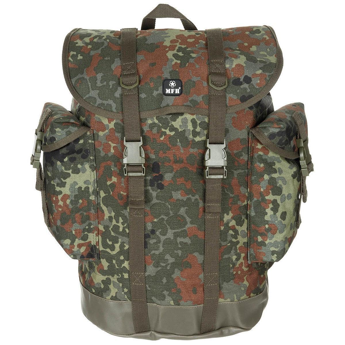 BW Gebirgsrucksack, flecktarn, Neufertig. aus orig. Material-Taschen/Rucksäcke/Holster-Krisenbedarf
