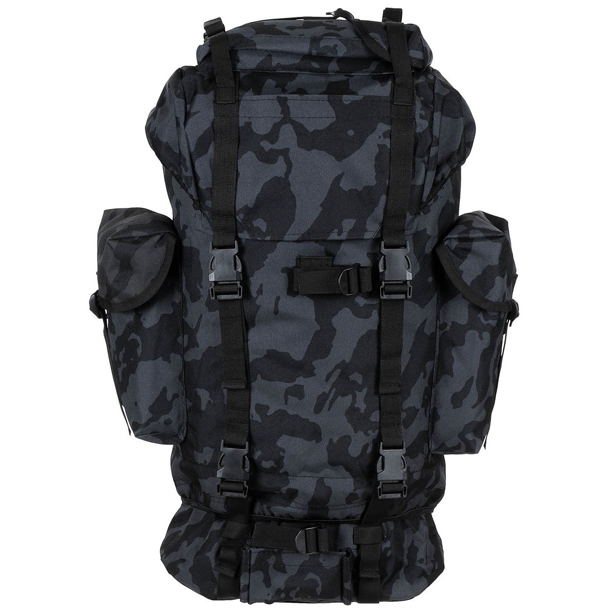 BW Kampfrucksack, 65 l, Alu-Aussteifung, night-camo-Taschen/Rucksäcke/Holster-Krisenbedarf