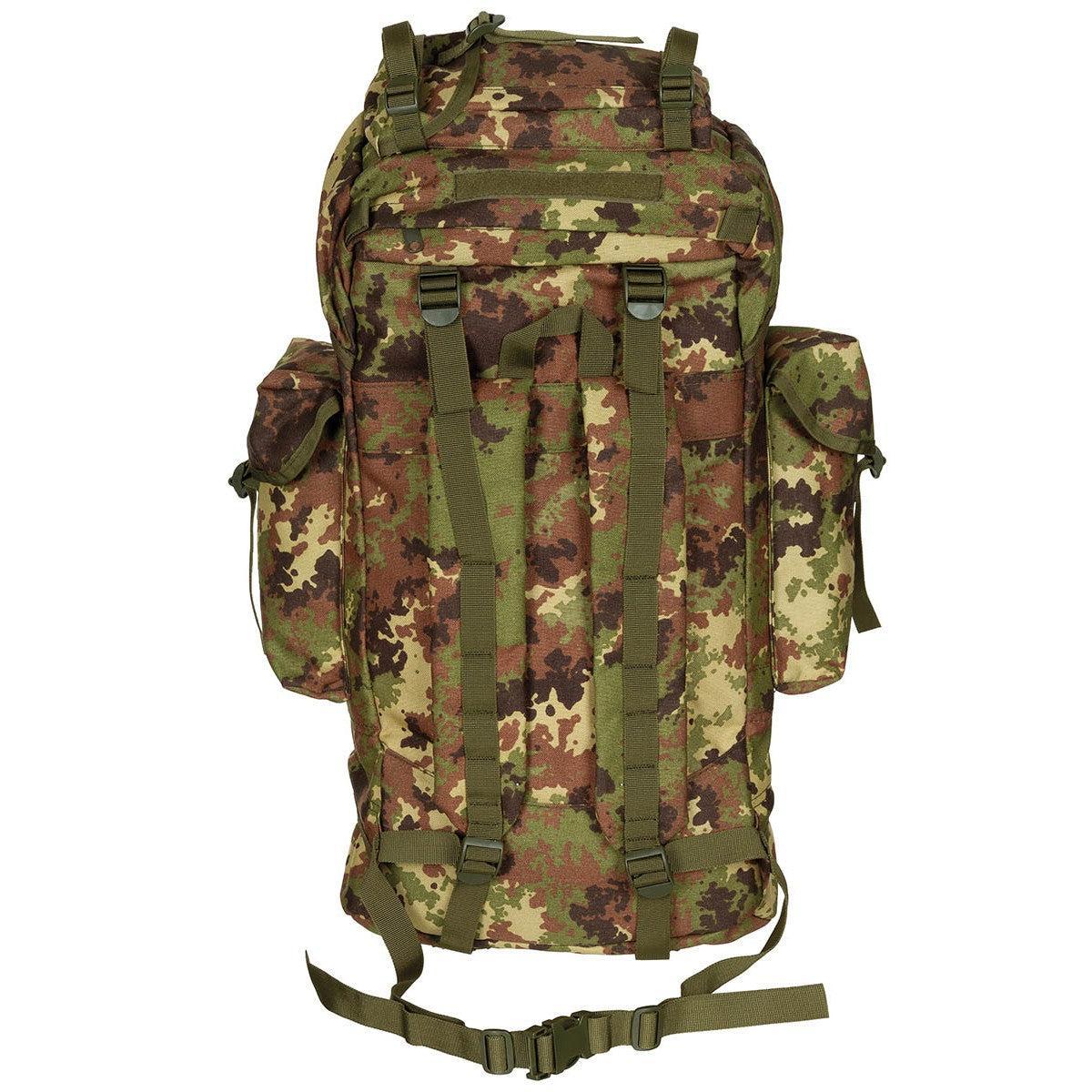 BW Kampfrucksack, 65 l, Alu-Aussteifung, vegetato-Taschen/Rucksäcke/Holster-Krisenbedarf