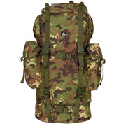 BW Kampfrucksack, 65 l, Alu-Aussteifung, vegetato-Taschen/Rucksäcke/Holster-Krisenbedarf
