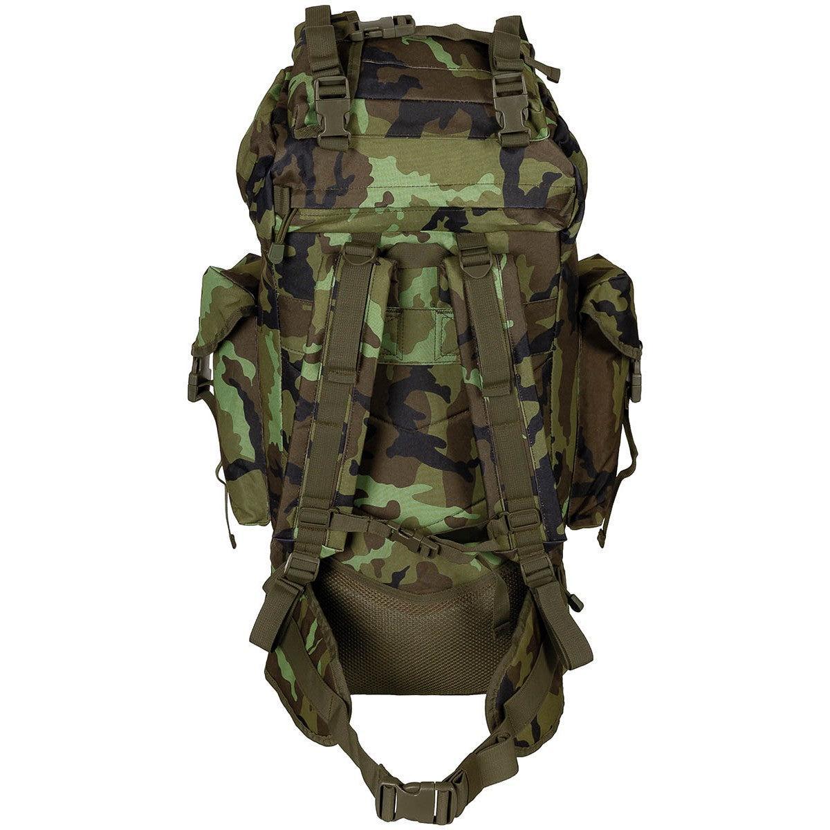 BW Kampfrucksack, "MOLLE", 65 l, Alu-Ausst., M95 CZ tarn-Taschen/Rucksäcke/Holster-Krisenbedarf
