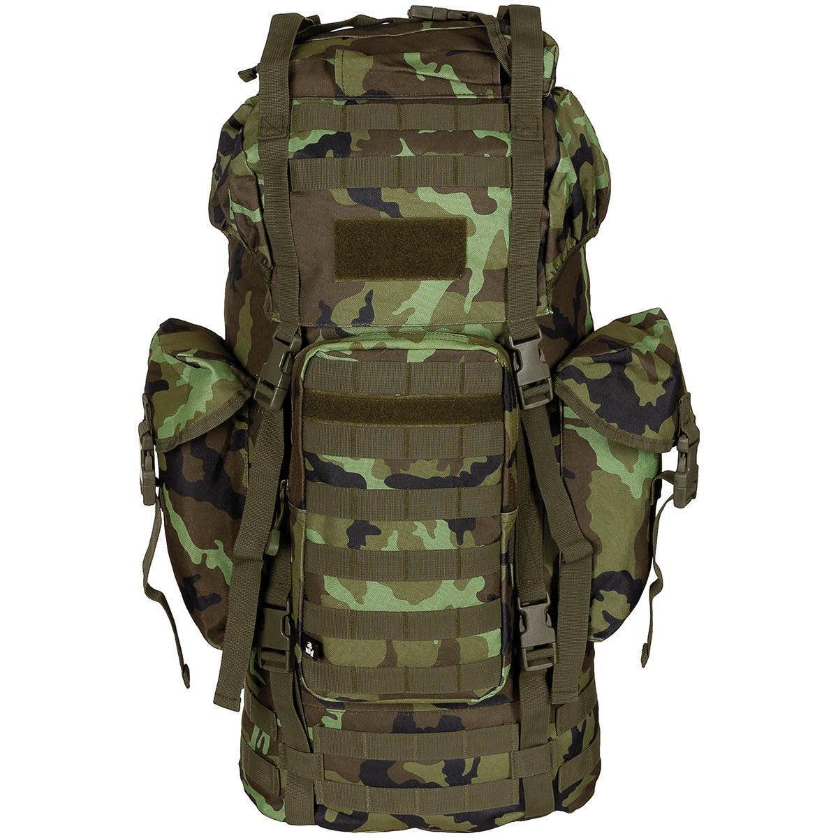 BW Kampfrucksack, "MOLLE", 65 l, Alu-Ausst., M95 CZ tarn-Taschen/Rucksäcke/Holster-Krisenbedarf