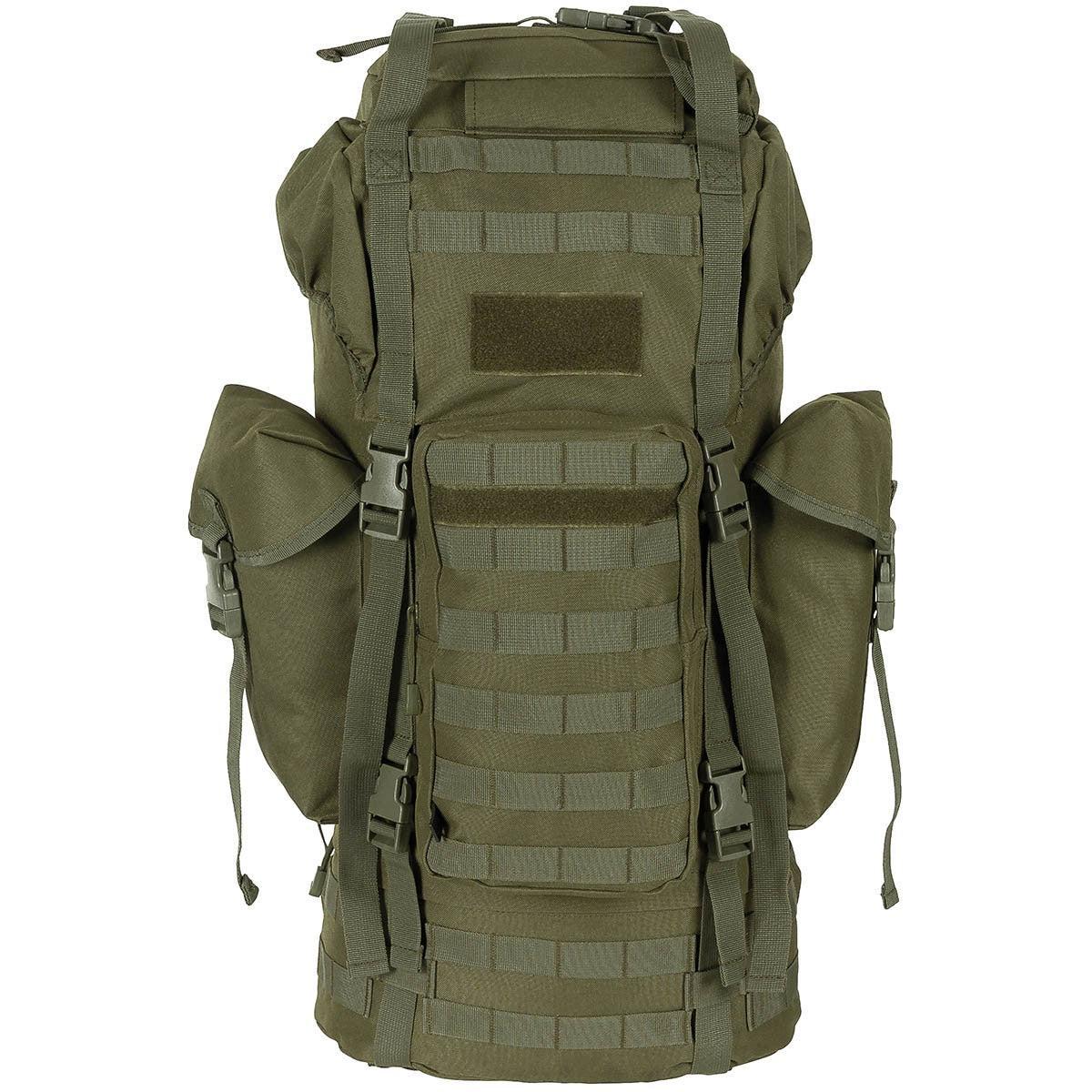 BW Kampfrucksack, "MOLLE", 65 l, Alu-Aussteifung, oliv-Taschen/Rucksäcke/Holster-Krisenbedarf
