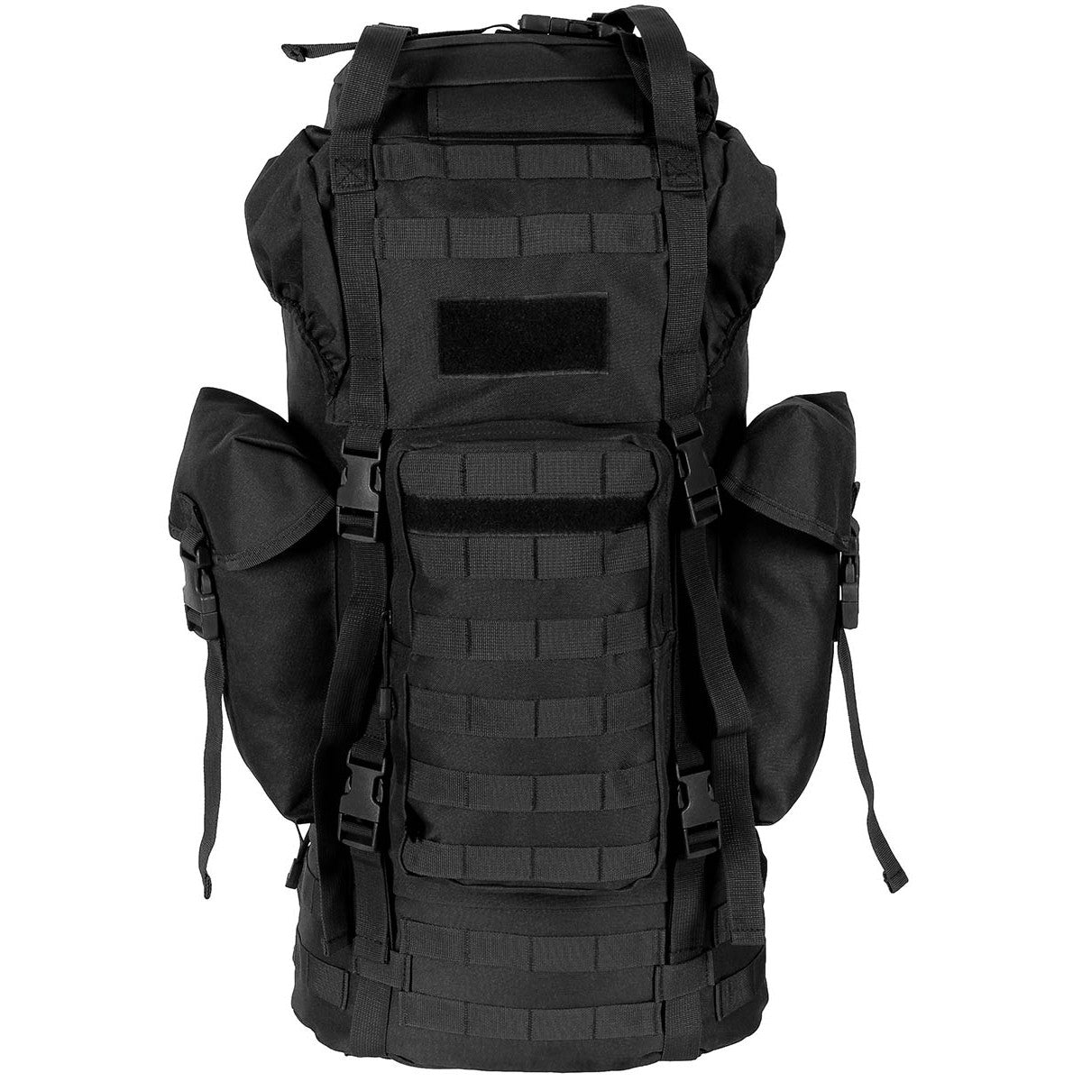 BW Kampfrucksack, "MOLLE", 65 l, Alu-Aussteifung, schwarz-Taschen/Rucksäcke/Holster-Krisenbedarf