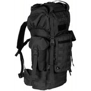 BW Kampfrucksack, "MOLLE", 65 l, Alu-Aussteifung, schwarz-Taschen/Rucksäcke/Holster-Krisenbedarf
