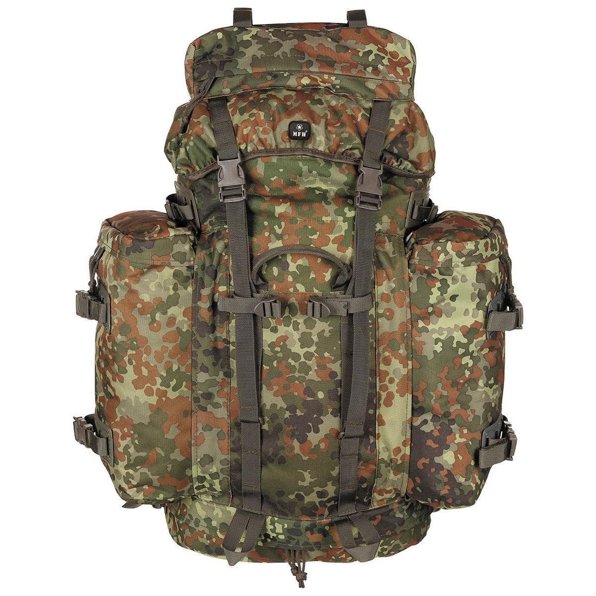 BW Rucksack, "Mountain", flecktarn-Taschen/Rucksäcke/Holster-Krisenbedarf