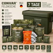 CONVAR™ Feldküche - 7 Tage Notvorrat-Pakete-Krisenbedarf