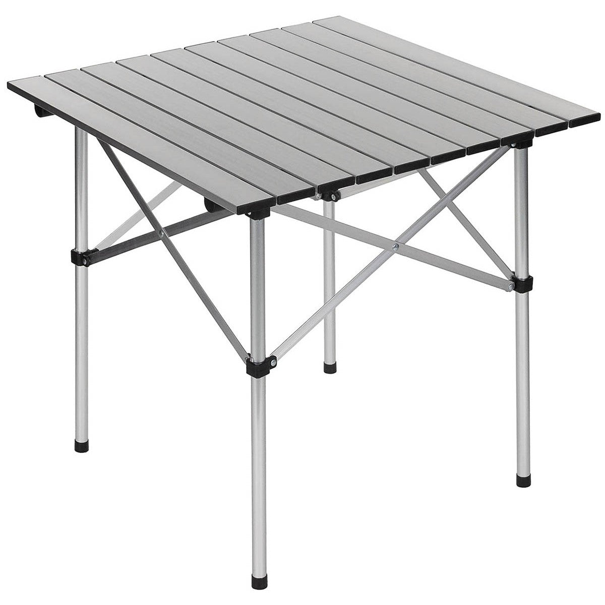 Camping-Rolltisch, Alu, Gestell klappbar-Camping-Rolltisch-Krisenbedarf