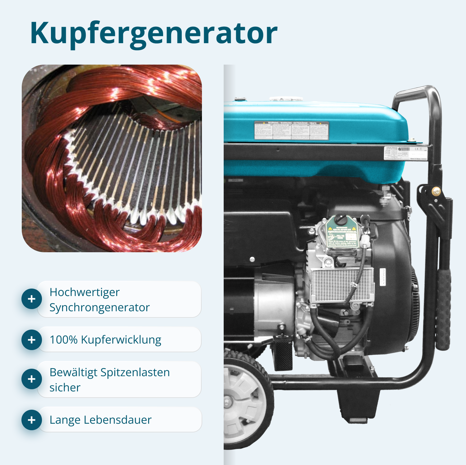 Benzin-Generator KS 15-1E ATSR – Benzin-Stromerzeuger