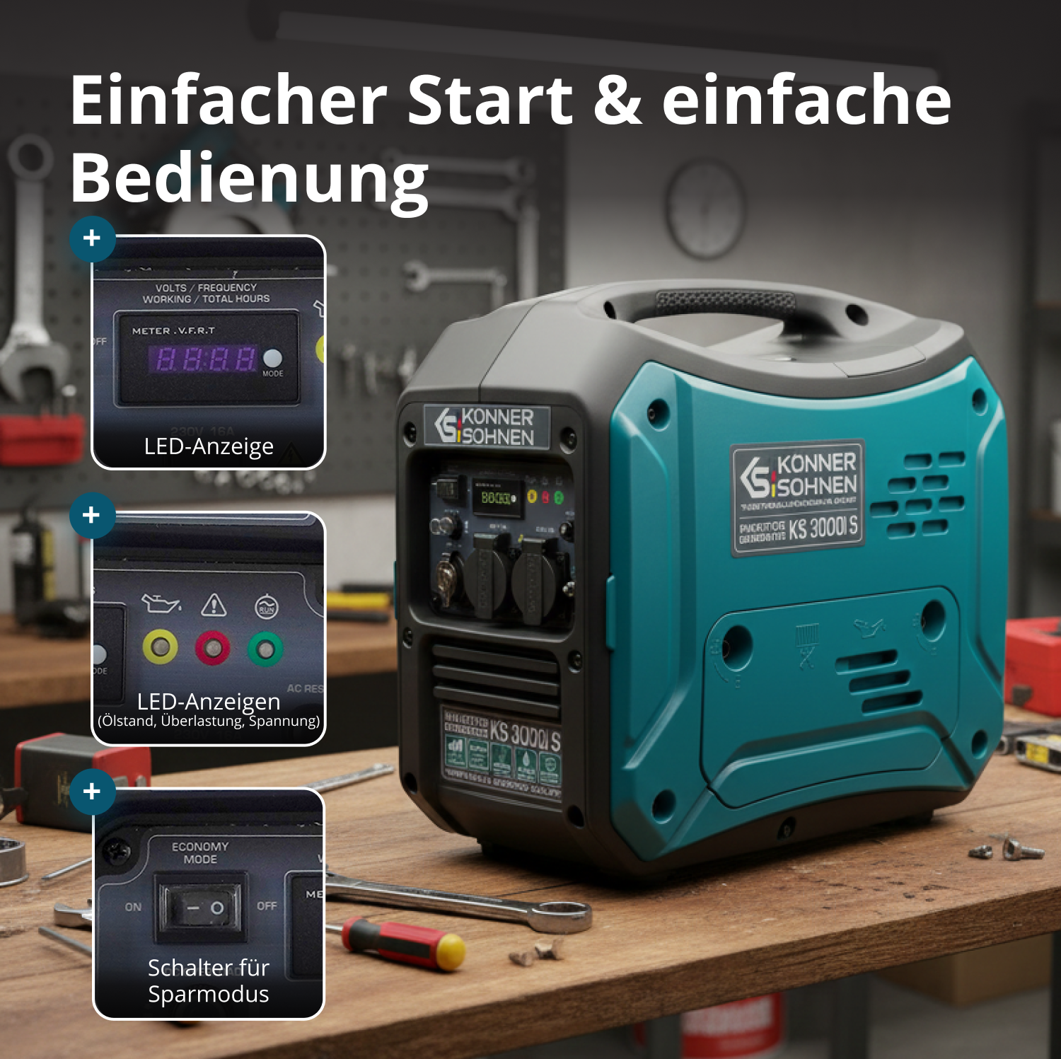 Invertergenerator KS 3000i S – Inverter-Generatoren