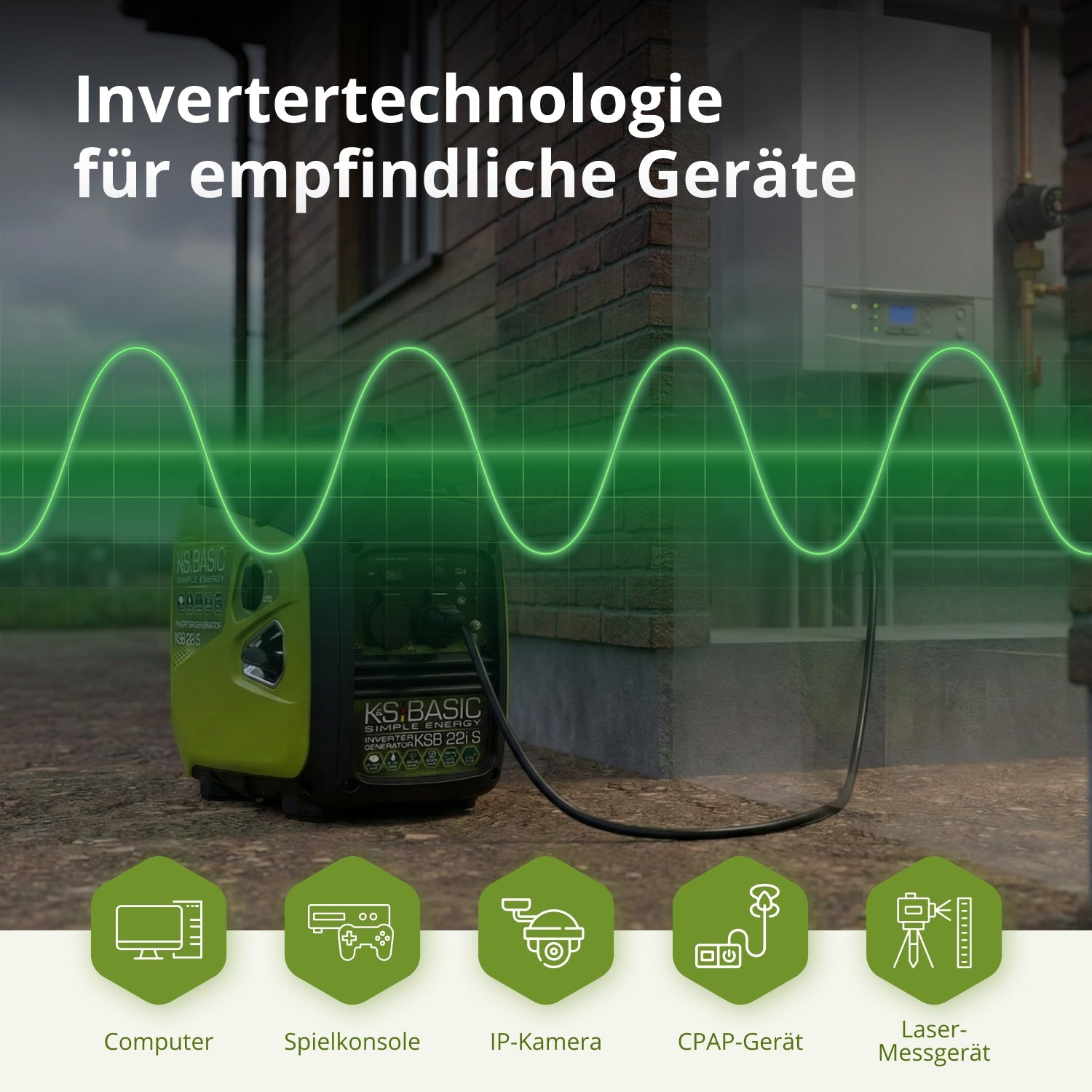 Inverter-Generator KSB 22i S – Inverter-Generatoren
