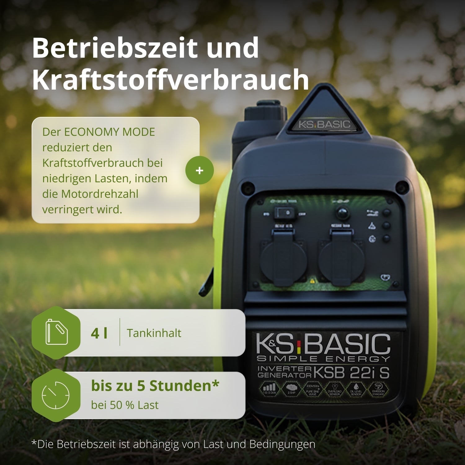 Inverter-Generator KSB 22i S – Inverter-Generatoren