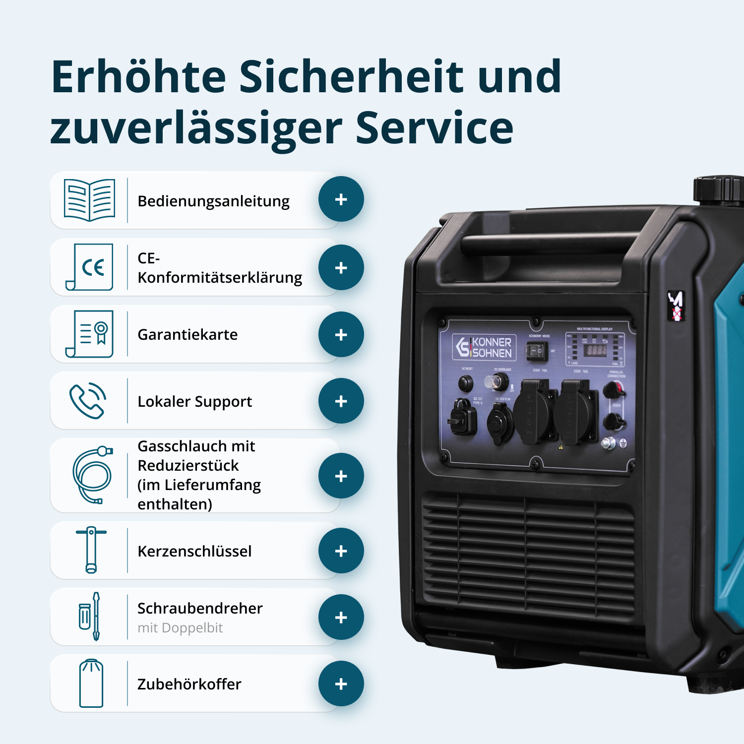 LPG/Benzin-Inverter-Generator KS 4000iEG S – Inverter-Generatoren