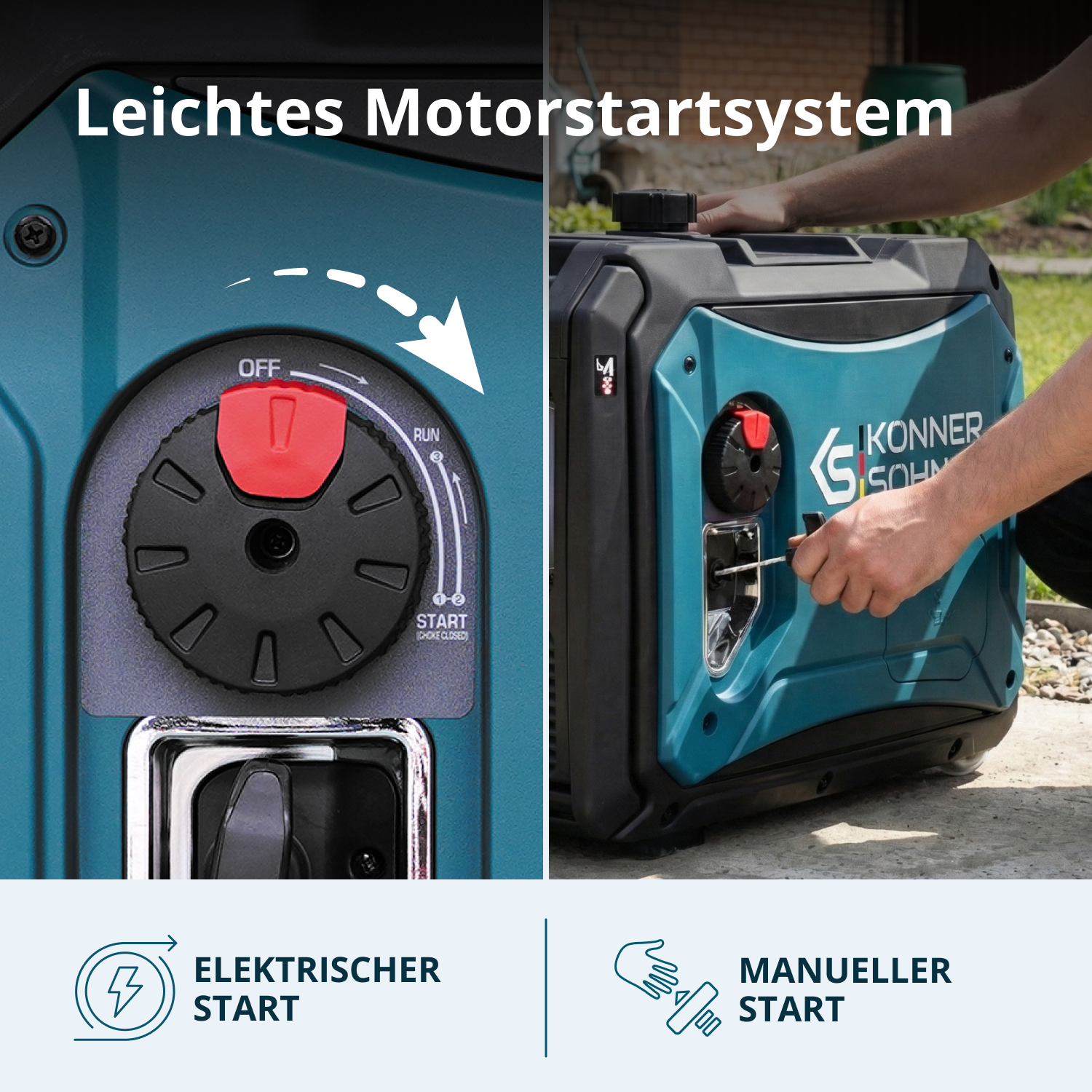 LPG/Benzin-Inverter-Generator KS 4000iEG S – Inverter-Generatoren