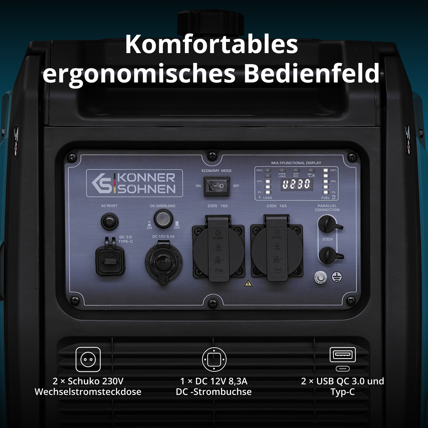 LPG/Benzin-Inverter-Generator KS 4000iEG S – Inverter-Generatoren