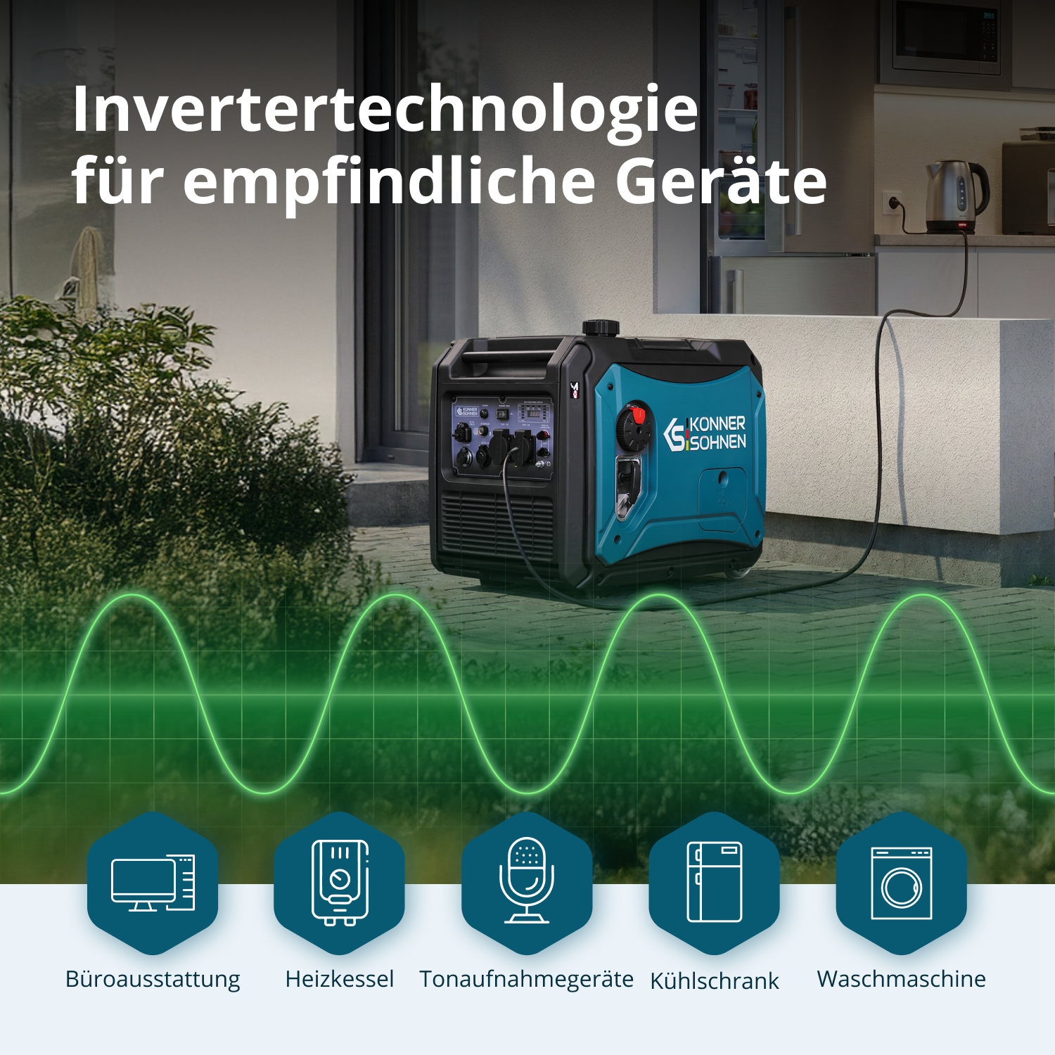 Inverter-Generator KS 4000iE S – Inverter-Generatoren
