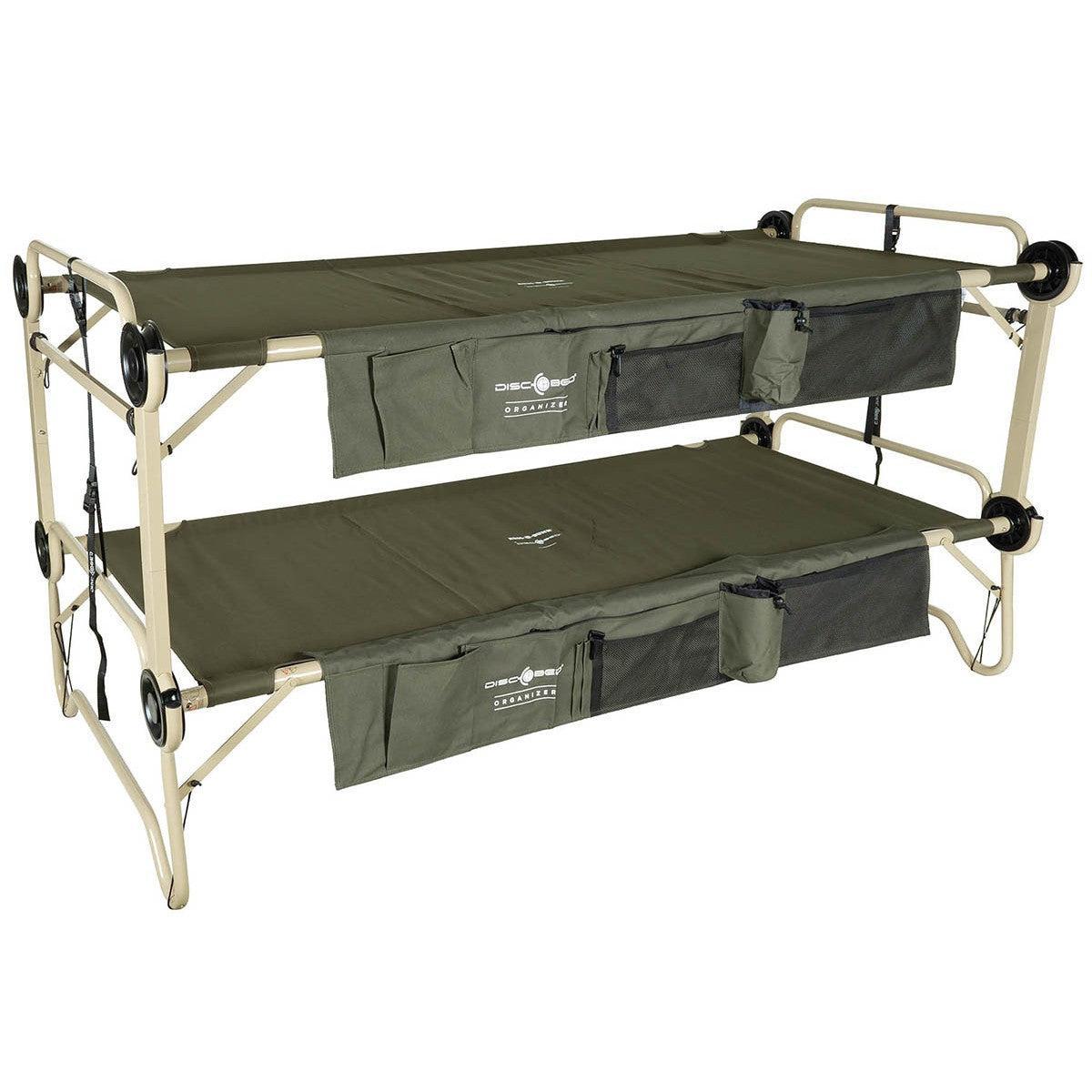 Feldbett, Disc-O-Bed, "Arm-O-Bunk",m. Seitent., oliv-Schlafsäcke/Camping-Krisenbedarf