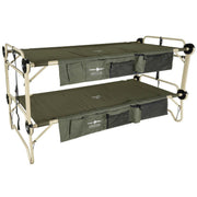 Feldbett, Disc-O-Bed, "Arm-O-Bunk",m. Seitent., oliv-Schlafsäcke/Camping-Krisenbedarf
