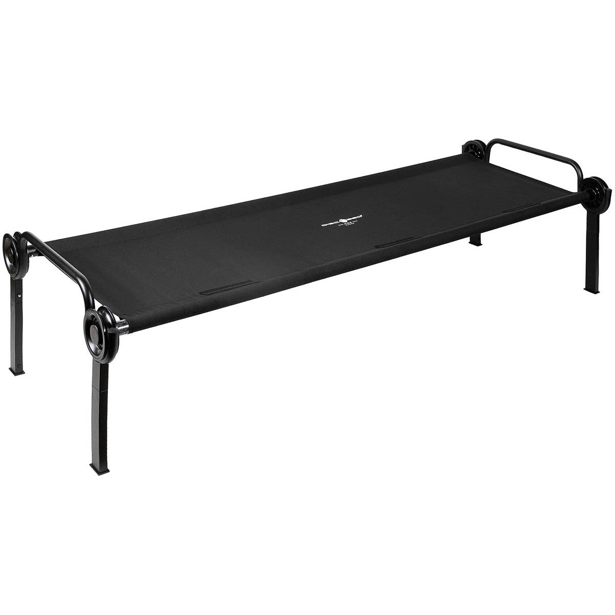 Feldbett, Disc-O-Bed, "ONE L", schwarz-Schlafsäcke/Camping-Krisenbedarf