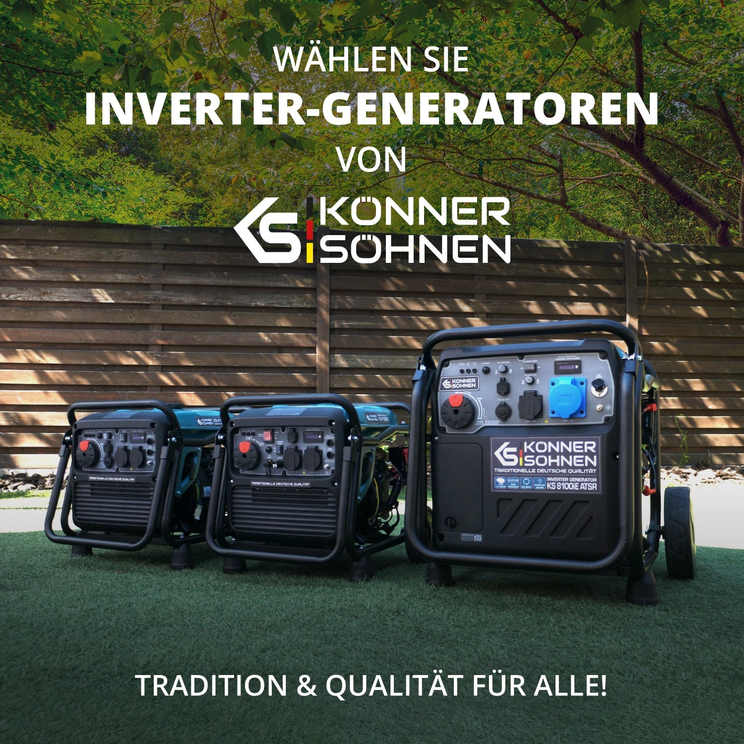 Inverter-Generator KS 8100iE ATSR – Inverter-Generatoren