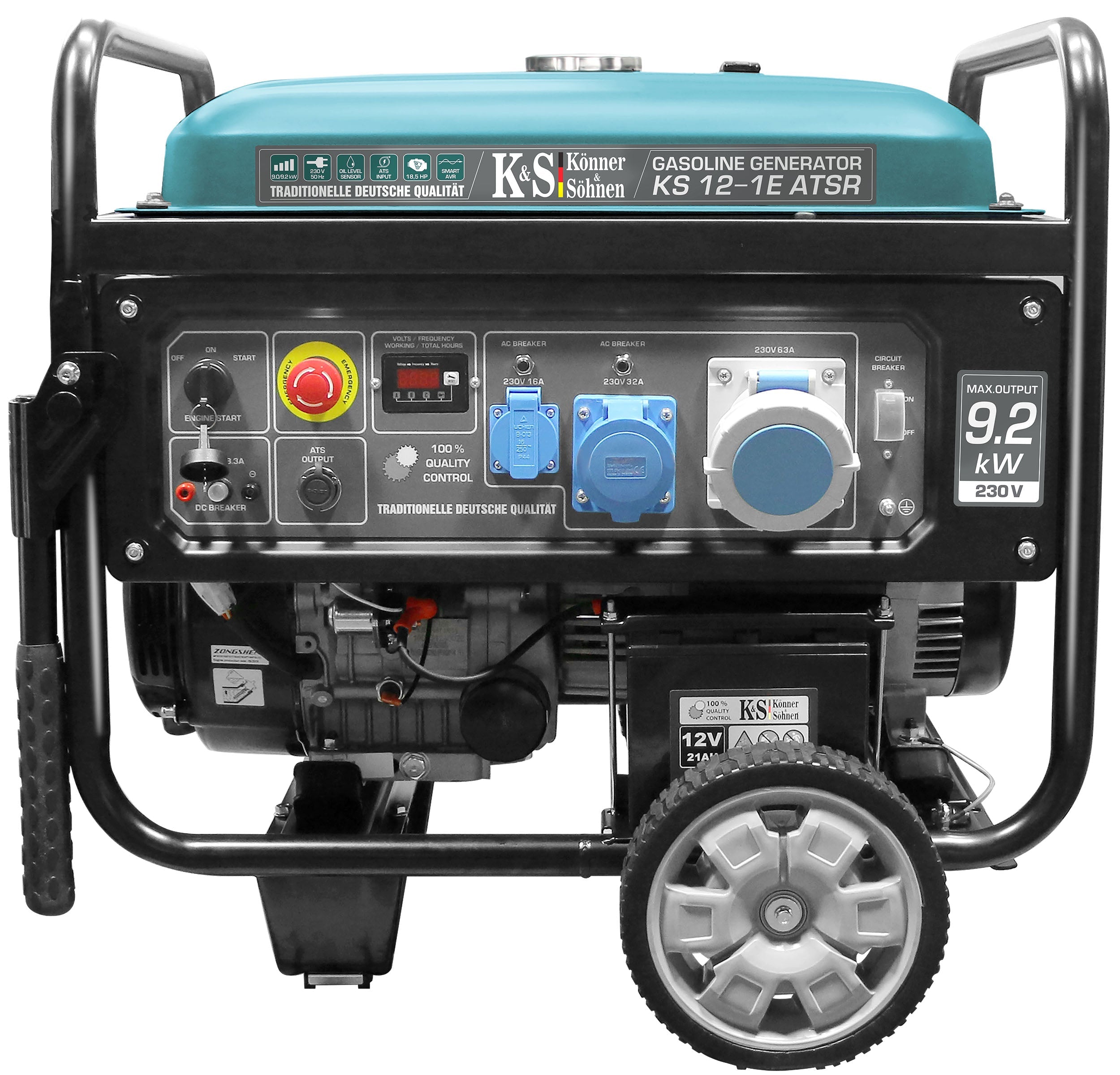Benzingenerator KS 12-1E ATSR – Benzin-Stromerzeuger