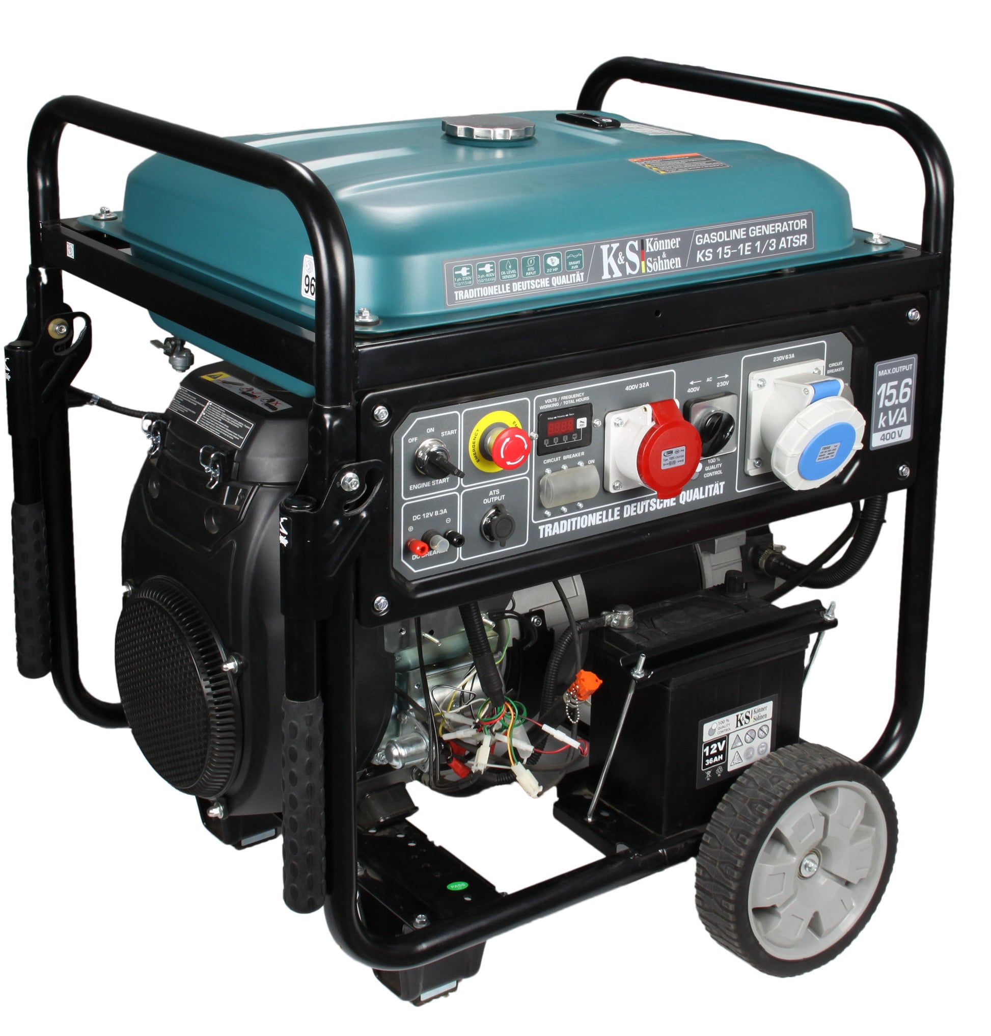 Benzin-Generator KS 15-1E 1/3 ATSR – Benzin-Stromerzeuger