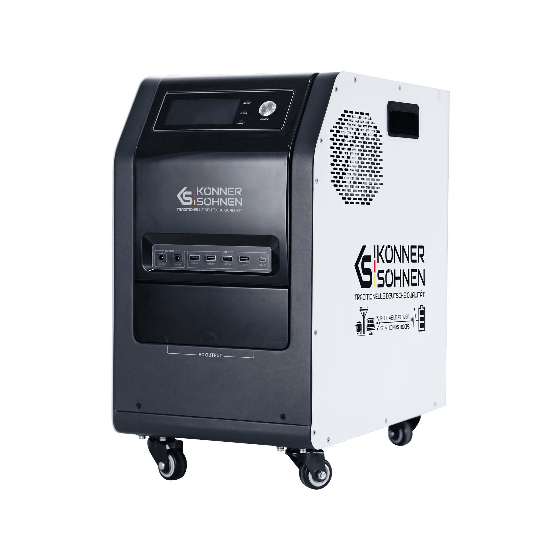 Tragbare 3-in-1-Stromstation KS 3000PS – Powerstation