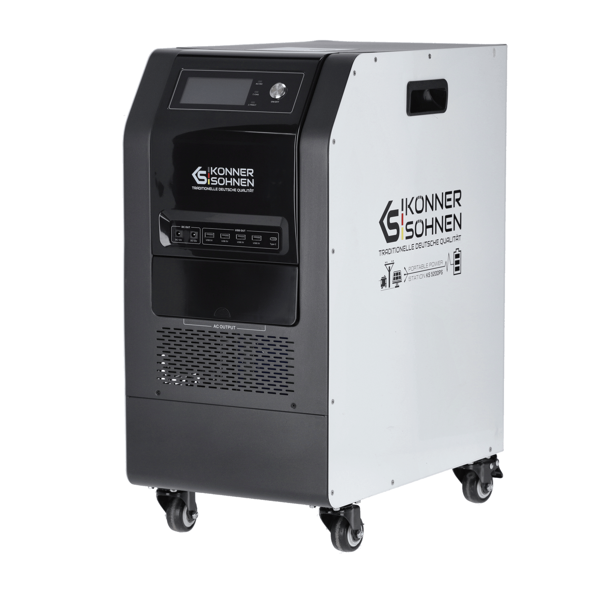 Tragbare 3-in-1-Stromstation KS 5200PS – Powerstation