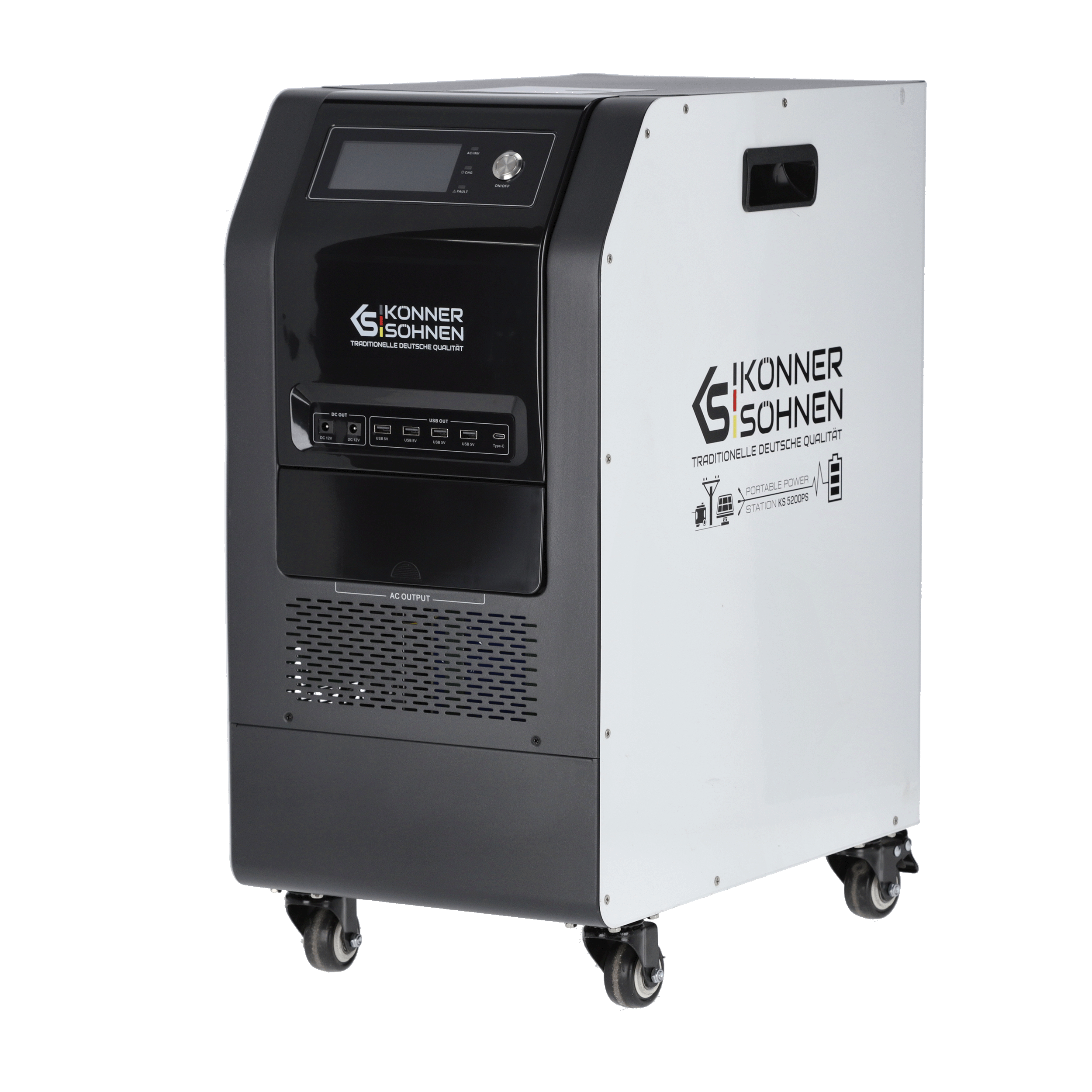 Tragbare 3-in-1-Stromstation KS 5200PS – Powerstation