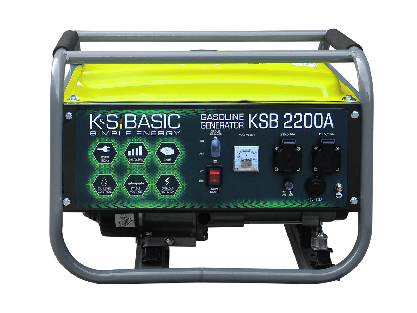 Benzin-Generator KSB 2200A – Benzin-Stromerzeuger