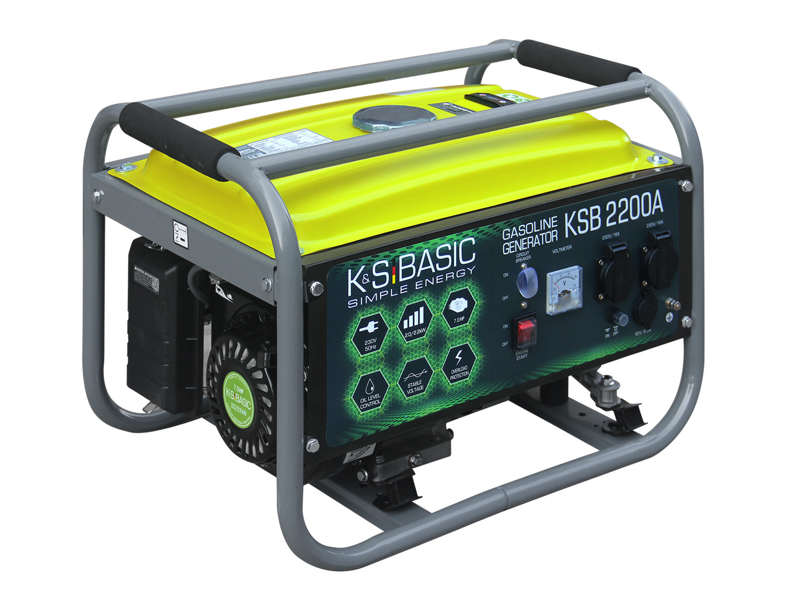 Benzin-Generator KSB 2200A – Benzin-Stromerzeuger