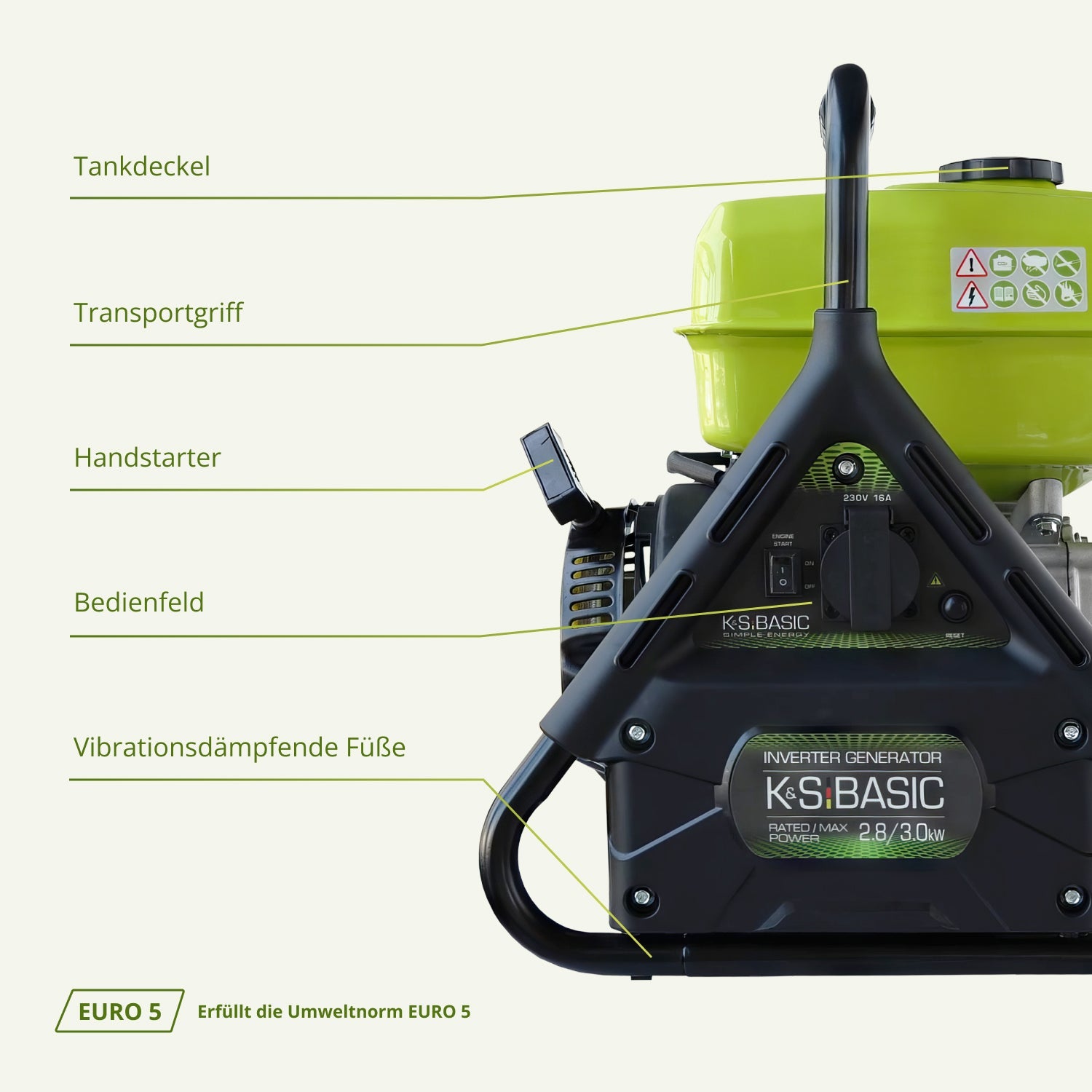 Inverter Generator KSB 31i – Inverter-Generatoren