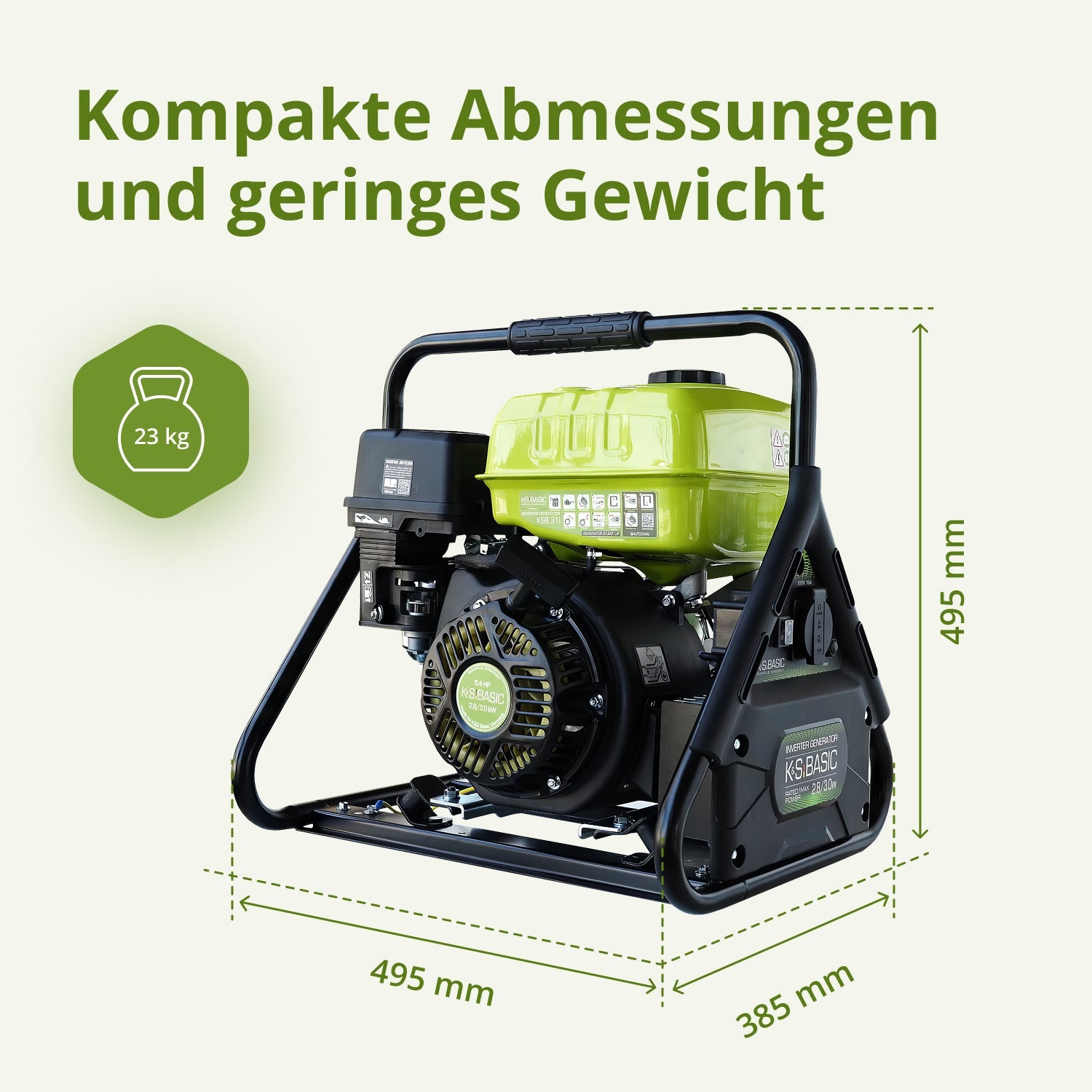 Inverter Generator KSB 31i – Inverter-Generatoren
